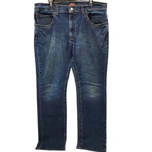 Bulwark FR Flame Resistant Work Pants Mens 36x34 Relaxed Fit Blue Jeans